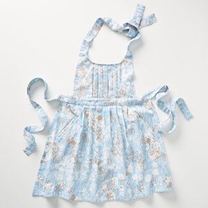 HTF Anthropologie Hazel Apron Blue